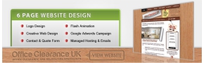 6-page-web-design-office-clearance-uk